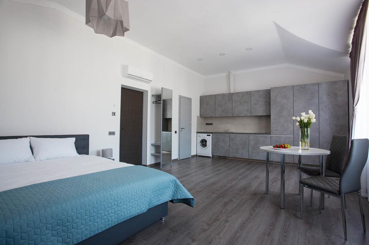 Aparthotel Sumskaya Apartments เคียฟ ภายนอก รูปภาพ